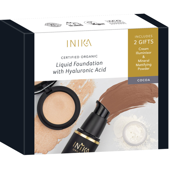 Inika Organic Fresh & Flawless Kit Cocoa