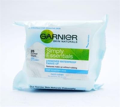 Garnier Skin Active Simply Essential Pyyhkeet 25S