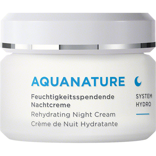 Aquanature Rehydrating Night Cream, 50 ml Annemarie Börlind Yövoiteet