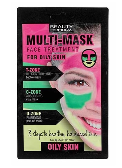 Beauty Formulas Multi Mask rasvaiselle iholle 15G