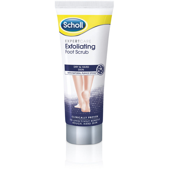 ExpertCare Exfoliating Foot Scrub, 75 ml Scholl Jalkakylpy & Jalkakuorinnat