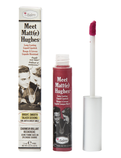 Meet Matt Hughes Brilliant Huulikiilto Meikki Punainen The Balm