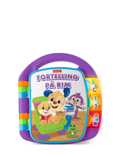 Fisher-Price® Laugh & Learn® Storybook Rhymes Toys Baby Toys Activity Toys Monivärinen/Kuvioitu Fisher-Price