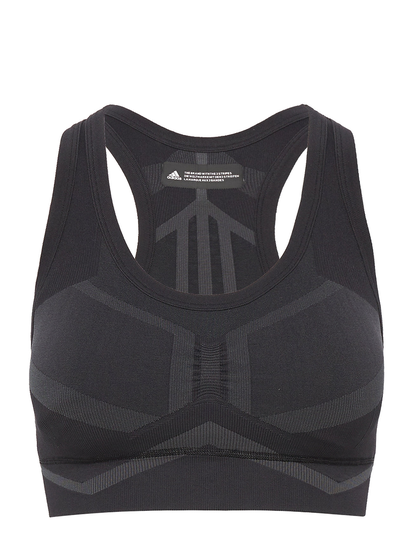 Studio Two-T Bra W Lingerie Bras & Tops Sports Bras - ALL Musta Adidas Performance