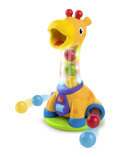 Sjov Giraf Med Lys Og Lyd Toys Baby Toys Educational Toys Activity Toys Monivärinen/Kuvioitu Bright Starts