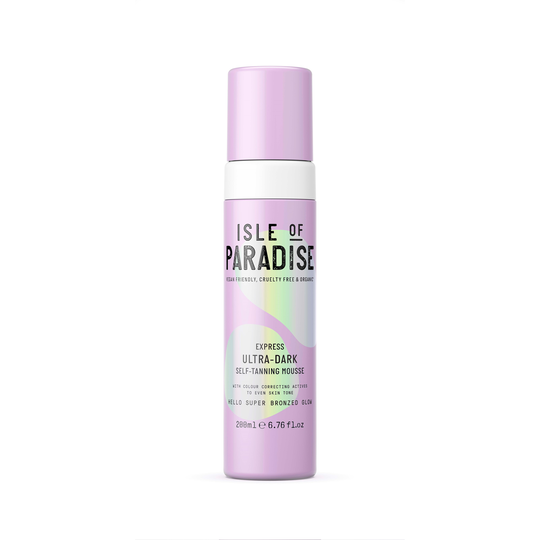 Isle Of Paradise Express Extra Dark Self Tanning Mousse 200 ml