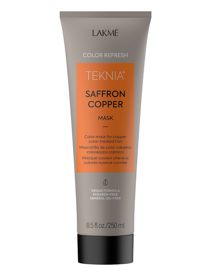 Refresh Saffron Copper Mask 250 Ml Hiusnaamio Nude Lakmé