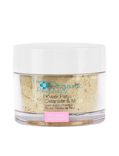 Flower Petal Deep Cleanser & Mask Kuorinta-aine Vartalonkuorinta The Organic Pharmacy