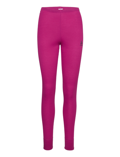 Odlo W Pants Active Warm Eco Base Layer Bottoms Vaaleanpunainen Odlo