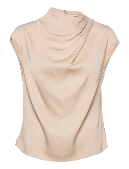 Lima Top Blouses Short-sleeved Beige Ahlvar Gallery