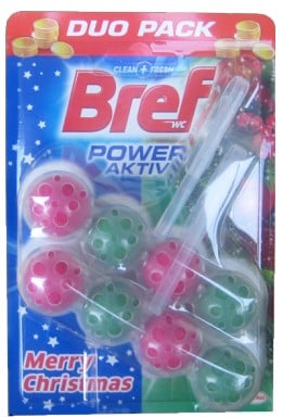Bref Power Activ WC-palikka kuusella 2 x 50 g