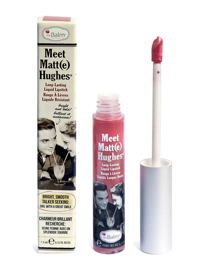 Meet Matt Hughes Genuine Huulikiilto Meikki Vaaleanpunainen The Balm