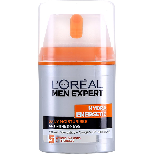L'Oréal Paris Men Expert Hydra Energetic Moisturising Lotion 24H Anti-Tiredness, 50 ml L'Oréal Paris Kasvovoiteet