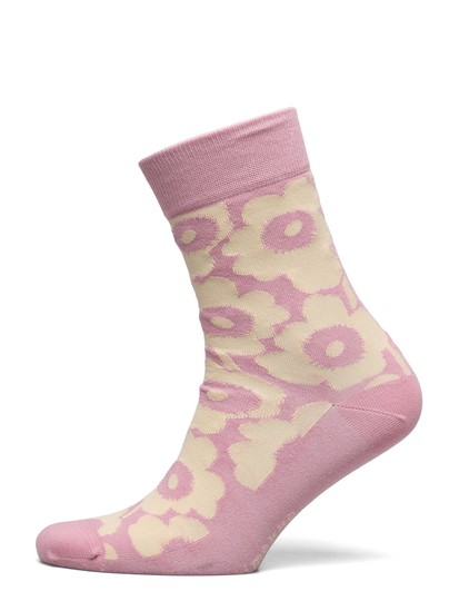 Kirmailla Unikko T Lingerie Socks Regular Socks Vaaleanpunainen Marimekko