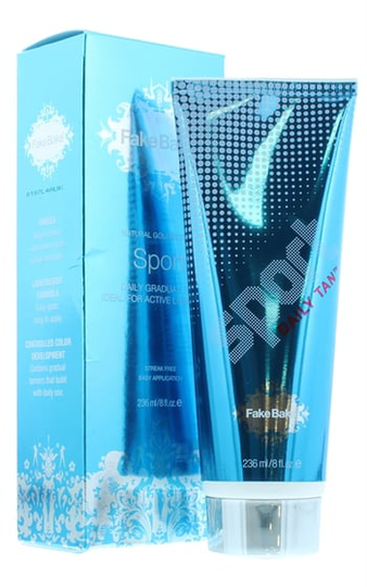 Fake Bake 236ml Sport Daily Tan Unisex niille, joilla on aktiivinen elämäntyyli