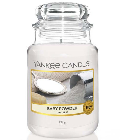 Yankee Candle Baby Powder Large Jar 150 h