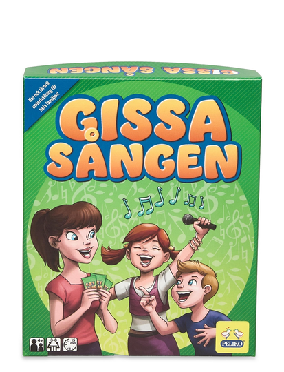 Gissa Sången Toys Puzzles And Games Games Active Games Monivärinen/Kuvioitu Peliko