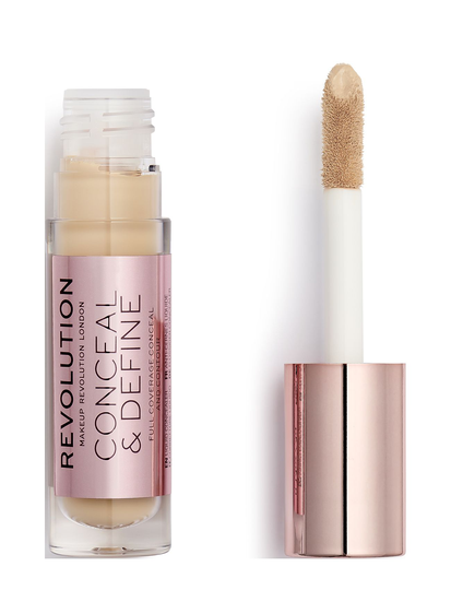 Revolution Conceal & Define Concealer C5 Peitevoide Meikki Makeup Revolution