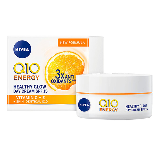 Q10 Energy Healthy Glow Day Cream, 50 ml Nivea Päivävoiteet