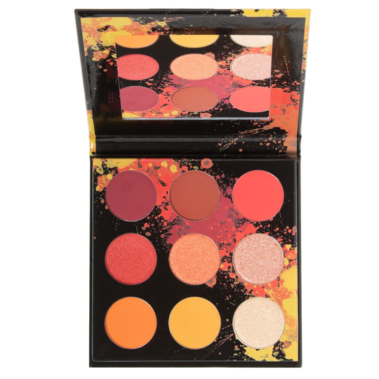 GlossGods Cosmetics Creators Collection Incendio Eyeshadow Palett