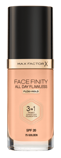 Max Factor - All Day Flawless 3IN1 Foundation - Kultainen 30 ml