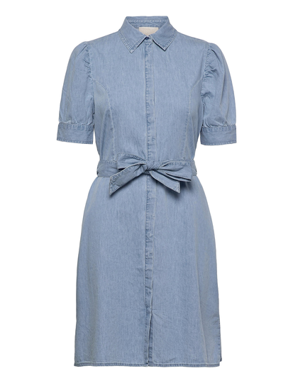 Nikia Shirt Dress Dresses Shirt Dresses Sininen Minus