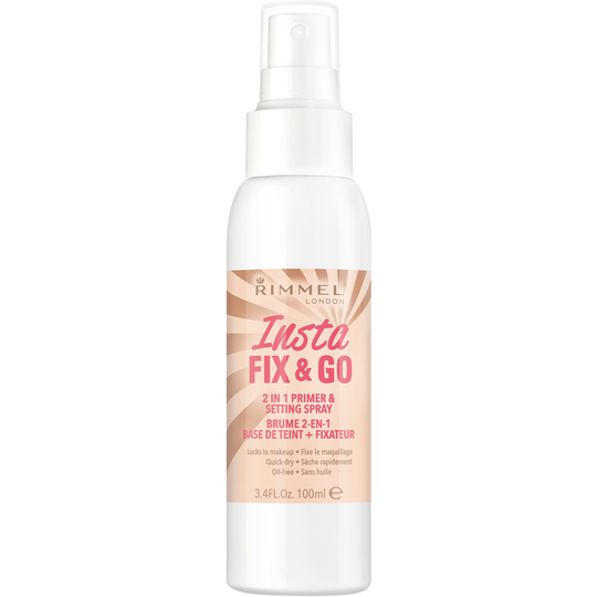 Rimmel Insta Fix & Go Primer & Setting Spray 100ml Fix & Go Prime
