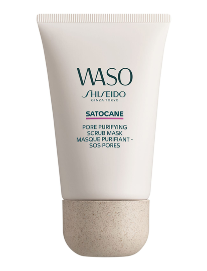 Waso Pore Purify Scrub Mask Kuorinta-aine Vartalonkuorinta Valkoinen Shiseido