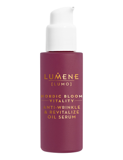 Nordic Bloom Vitality Anti-Wrinkle & Revitalize Oil Serum Seerumi Kasvot Ihonhoito Nude LUMENE