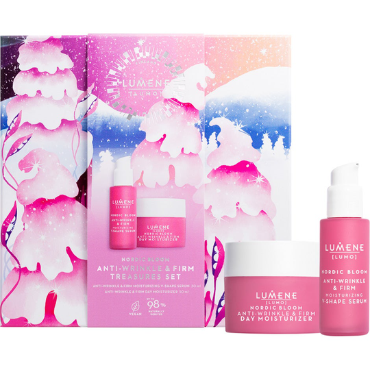 Nordic Bloom Anti-Wrinkle & Firm Treasures Set, Lumene Ihonhoitopakkaukset