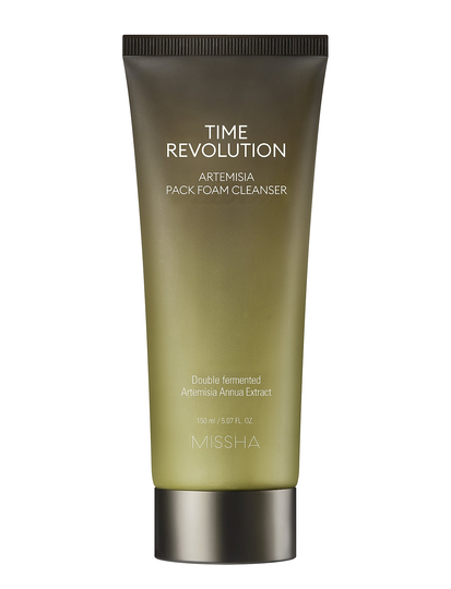 Missha Time Revolution Artemisia Pack Foam Cleanser Kasvonaamio Ihonhoito Nude Missha