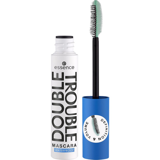 Double Trouble Mascara Waterproof, 12 ml essence Ripsiväri