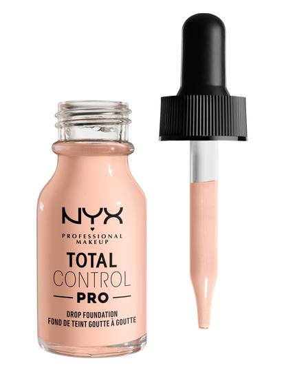 Total Control Pro Drop Foundation Meikkivoide Meikki NYX PROFESSIONAL MAKEUP
