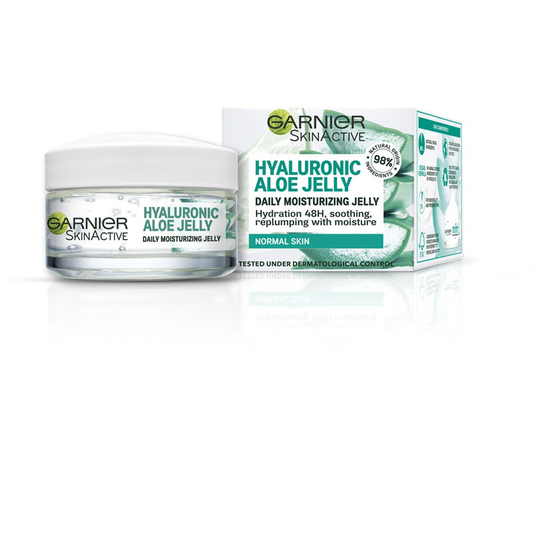 SkinActive Hyaluronic Aloe Jelly, 50 ml Garnier Kosteusvoiteet kasvoille
