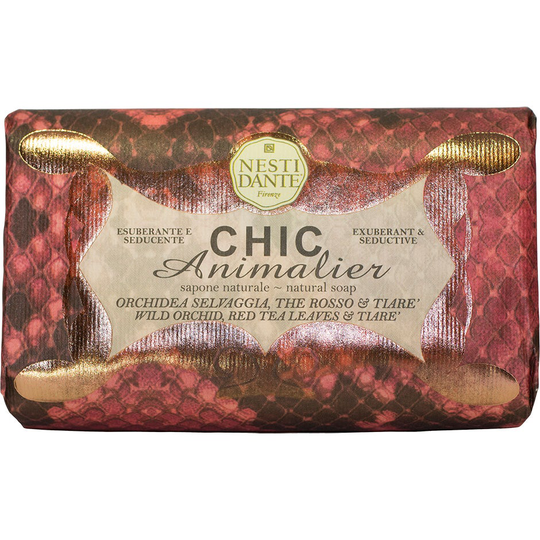 Chic Animalier Red, 250 g Nesti Dante Käsisaippua