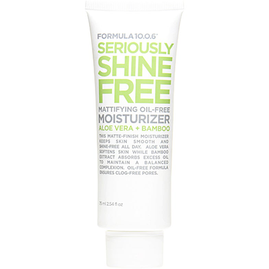 Formula 10.0.6 Seriously Shine Free Mattifying Oil-Free Moisturizer, 75 ml Formula 10.0.6 24h-voiteet