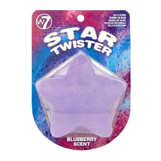 W7 Star Twister Bath Bomb Purple