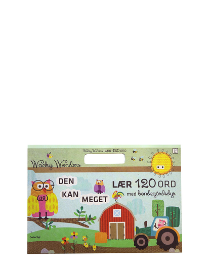 Wacky Wonders - 120 Words Activity Book Toys Creativity Drawing & Crafts Drawing Books Monivärinen/Kuvioitu Barbo Toys
