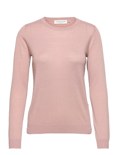 Pullover Ls Villapaita Vaaleanpunainen Rosemunde