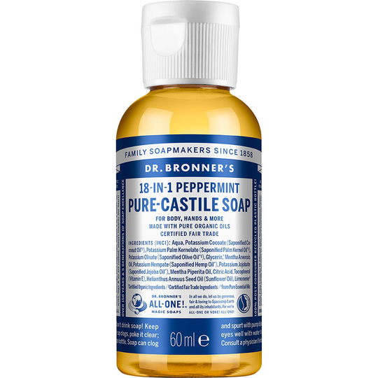 Magic Soaps Peppermint, 60 ml Dr. Bronner's Suihku- ja kylpytuotteet