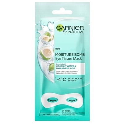 Garnier Hydra Bomb silmänympärysnaamio kookosvesi - pehmentävä tuote