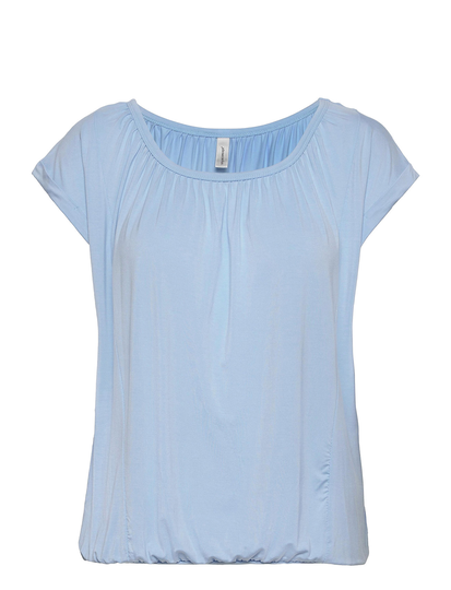 Sc-Marica T-shirts & Tops Short-sleeved Sininen Soyaconcept