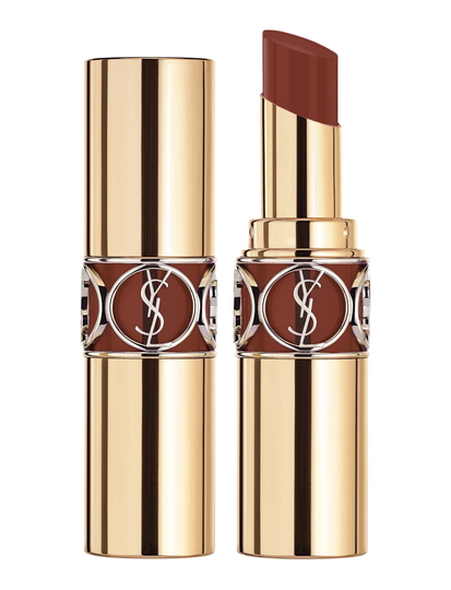 Rouge Volupté Shine Huulipuna Meikki Ruskea Yves Saint Laurent
