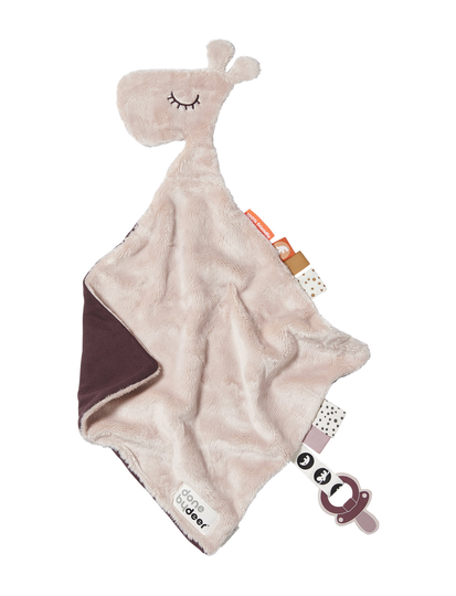 Comfort Blanket Raffi Baby & Maternity Pacifiers & Accessories Pacifier Clips Vaaleanpunainen D By Deer
