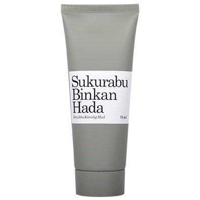 HADA Sukurabu Binkan Hada Facial Scrub Sensitive Skin 75 ml