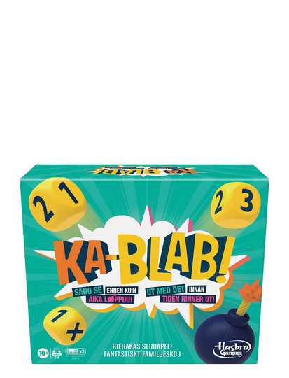 Ka-Blab! Toys Puzzles And Games Games Active Games Monivärinen/Kuvioitu Hasbro Gaming