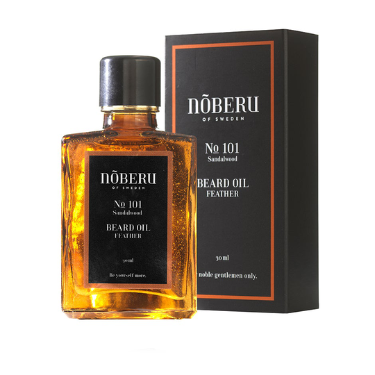 Beard Oil Feather - Sandalwood, Nõberu of Sweden Partaöljy