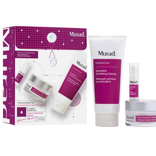 Murad The Derm Report On: Smoothing And Quenching Skin (200 + 50 + 5 ml)