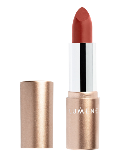 Luminous Moisture Matte Lipstick Huulipuna Meikki Punainen LUMENE