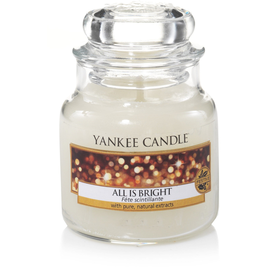 Yankee Candle All Is Bright Christmas Scent All Is Bright Small J